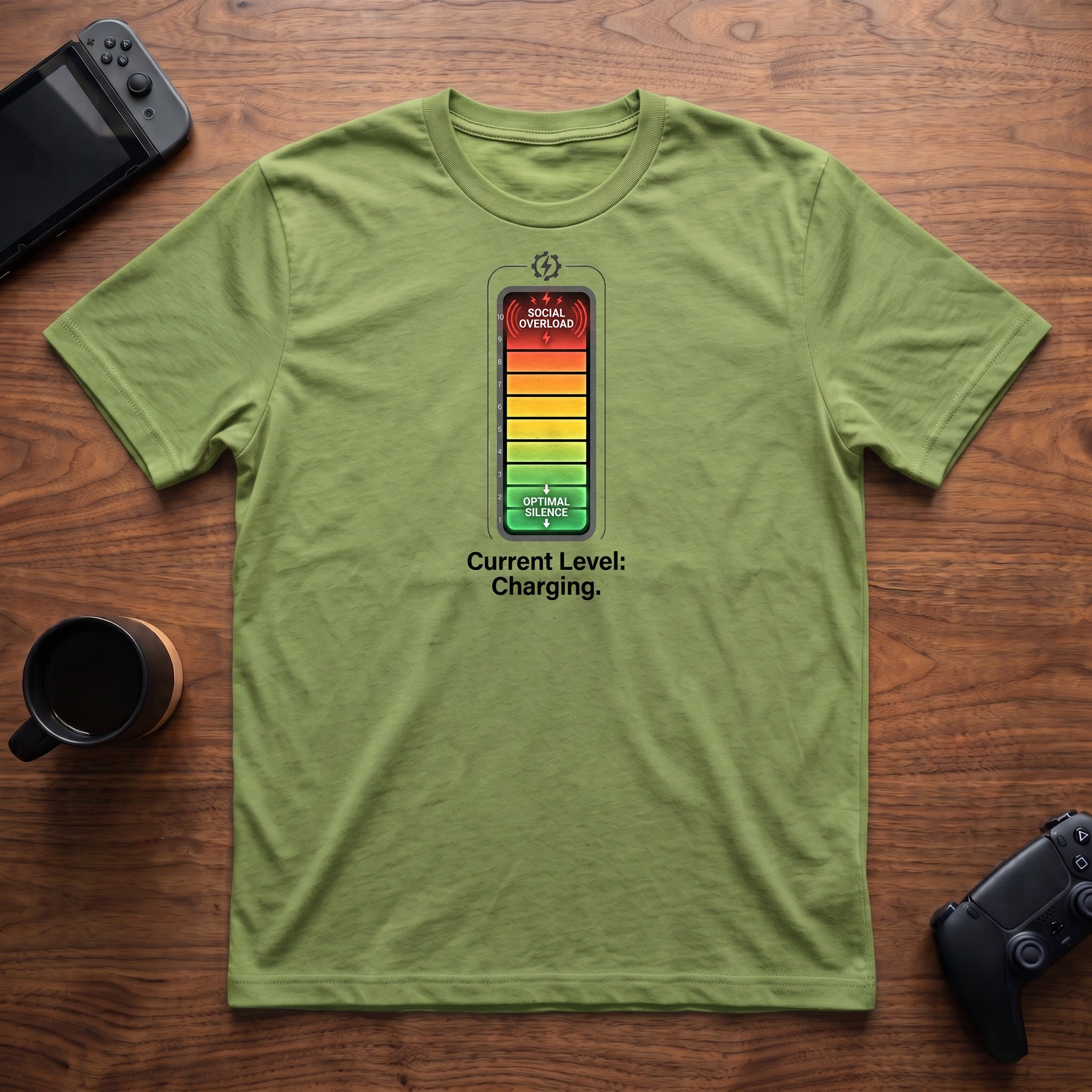 Social Overload T-Shirt - Lime