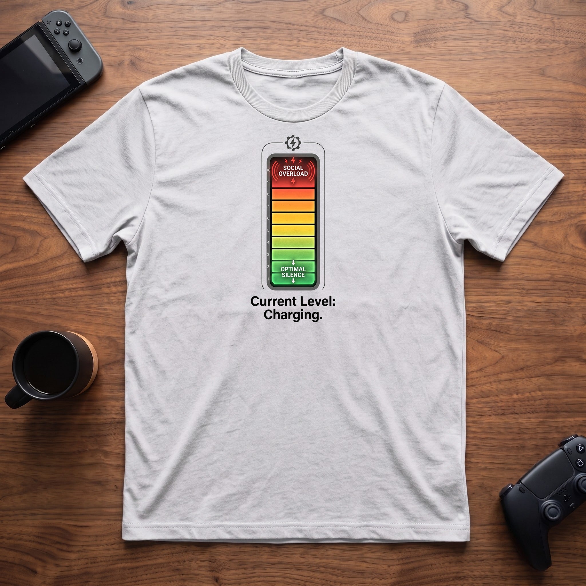 Social Overload T-Shirt - White