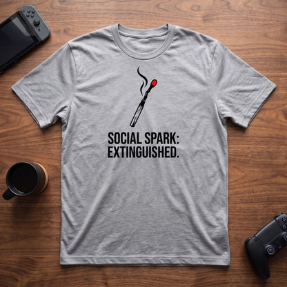 Social Spark T-Shirt - Sport Grey