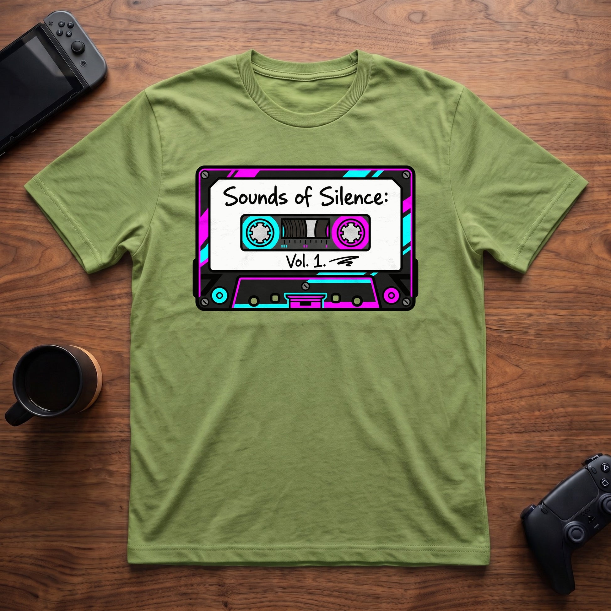 Sounds Of Silence T-Shirt - Lime