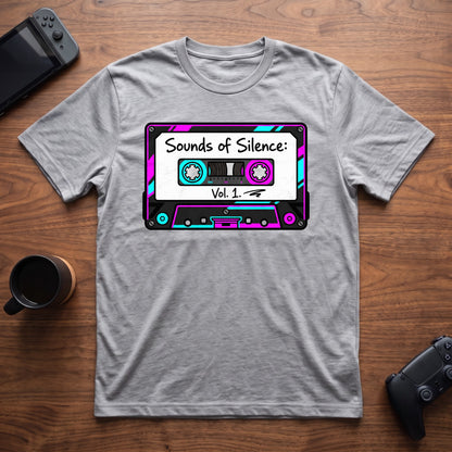 Sounds Of Silence T-Shirt - Sport Grey