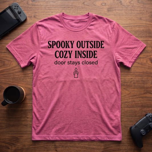 Spooky Cozy T-Shirt - Heather Berry