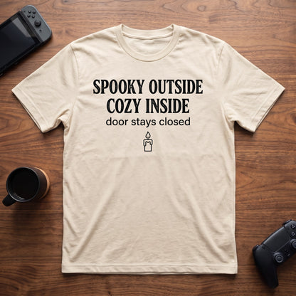 Spooky Cozy T-Shirt - Natural
