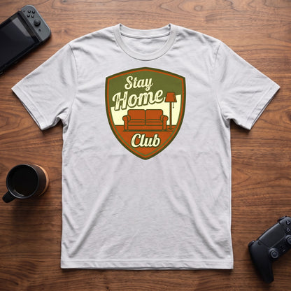 Stay Home Club T-Shirt - White