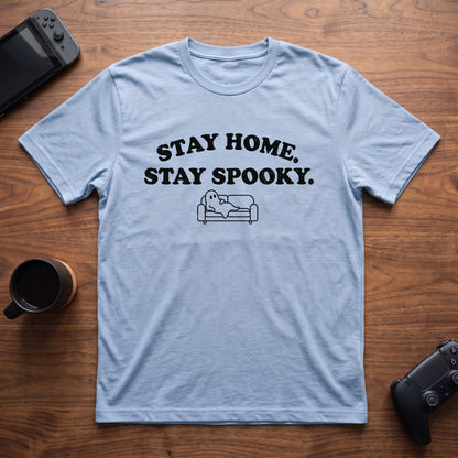 Stay Spooky T-Shirt - Light Blue