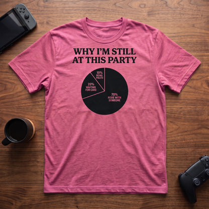 Still Here T-Shirt - Heather Berry