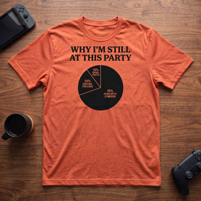 Still Here T-Shirt - Heather Orange
