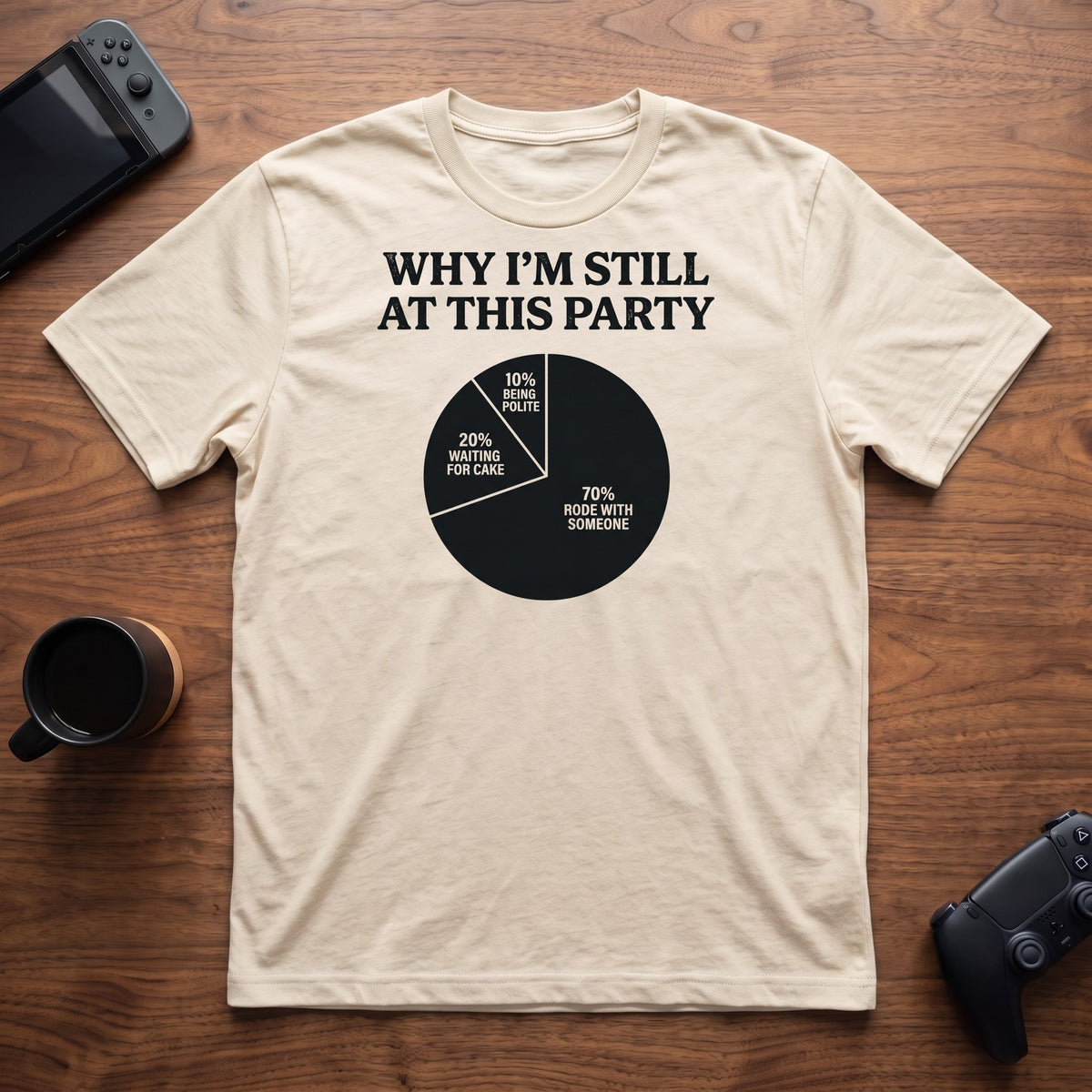 Still Here T-Shirt - Natural