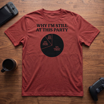 Still Here T-Shirt - Red