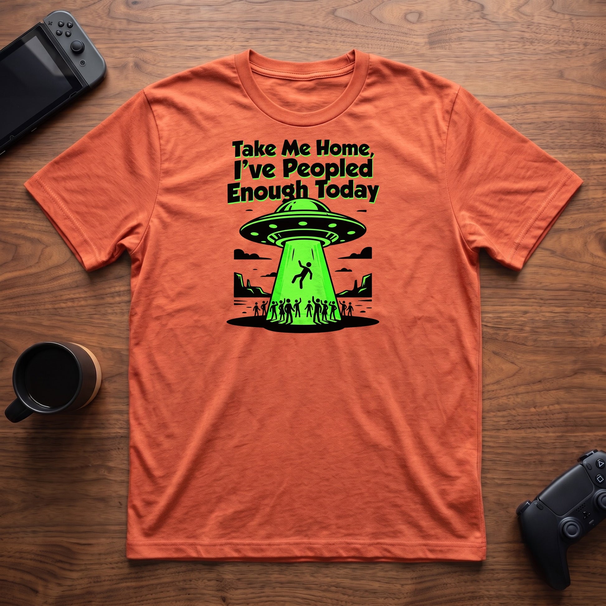 Take Me Home T-Shirt - Heather Orange