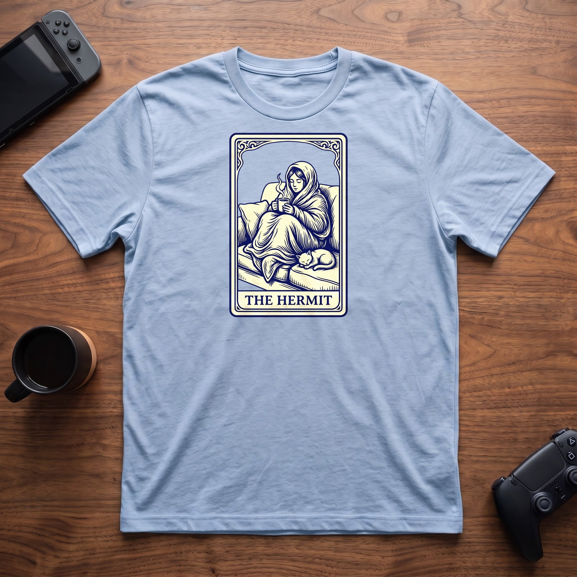The Hermit T-Shirt - Light Blue