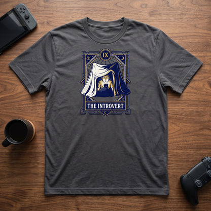 The Introvert T-Shirt - Charcoal