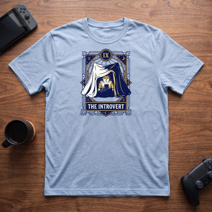 The Introvert T-Shirt - Light Blue
