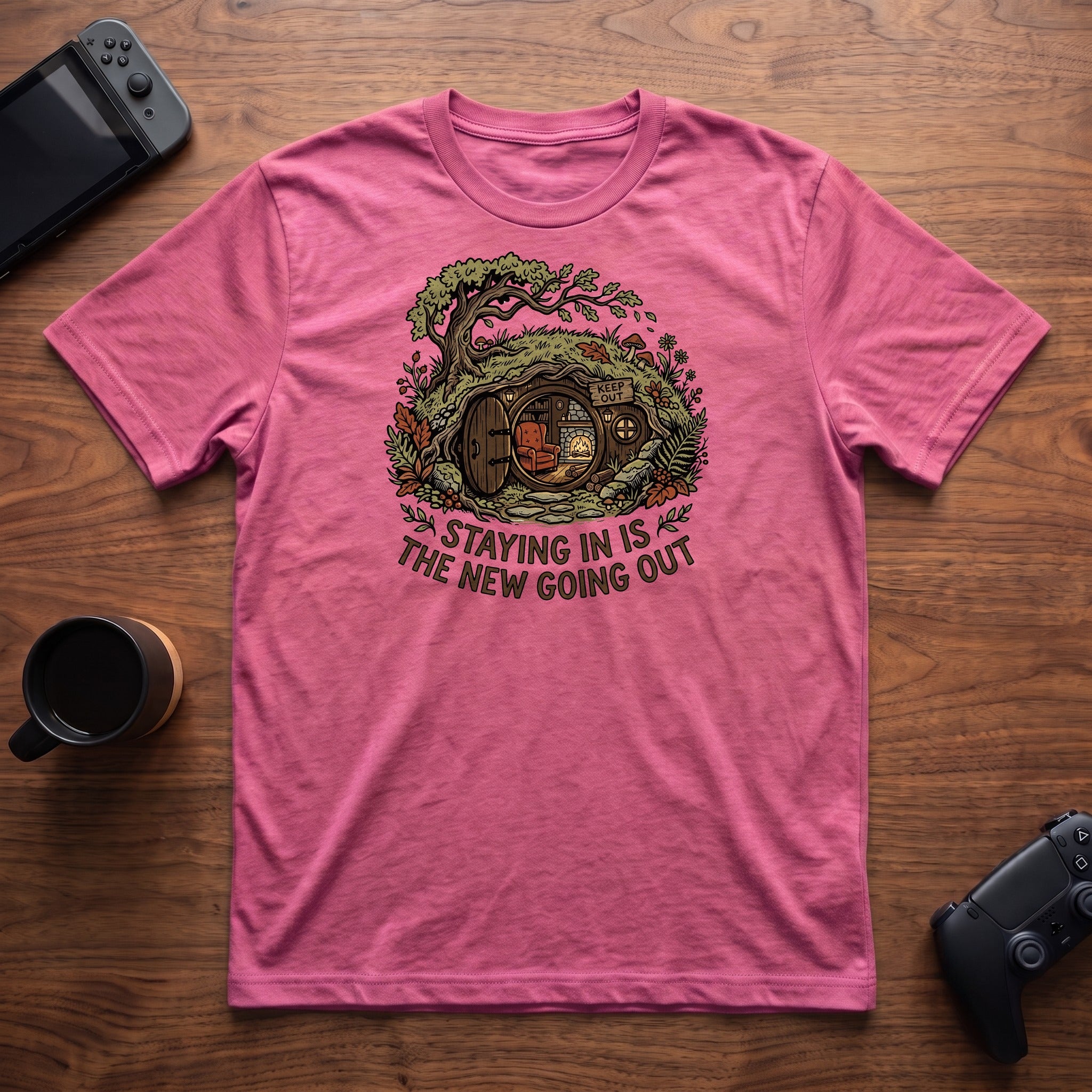 The New Going Out T-Shirt - Heather Berry