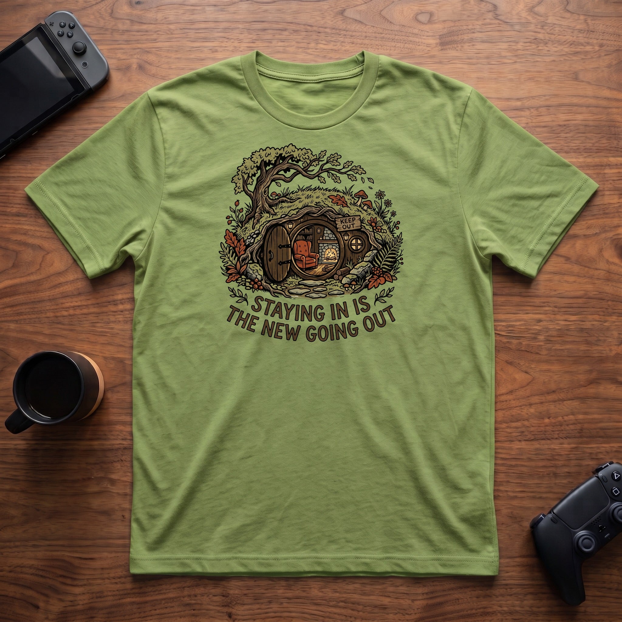 The New Going Out T-Shirt - Lime