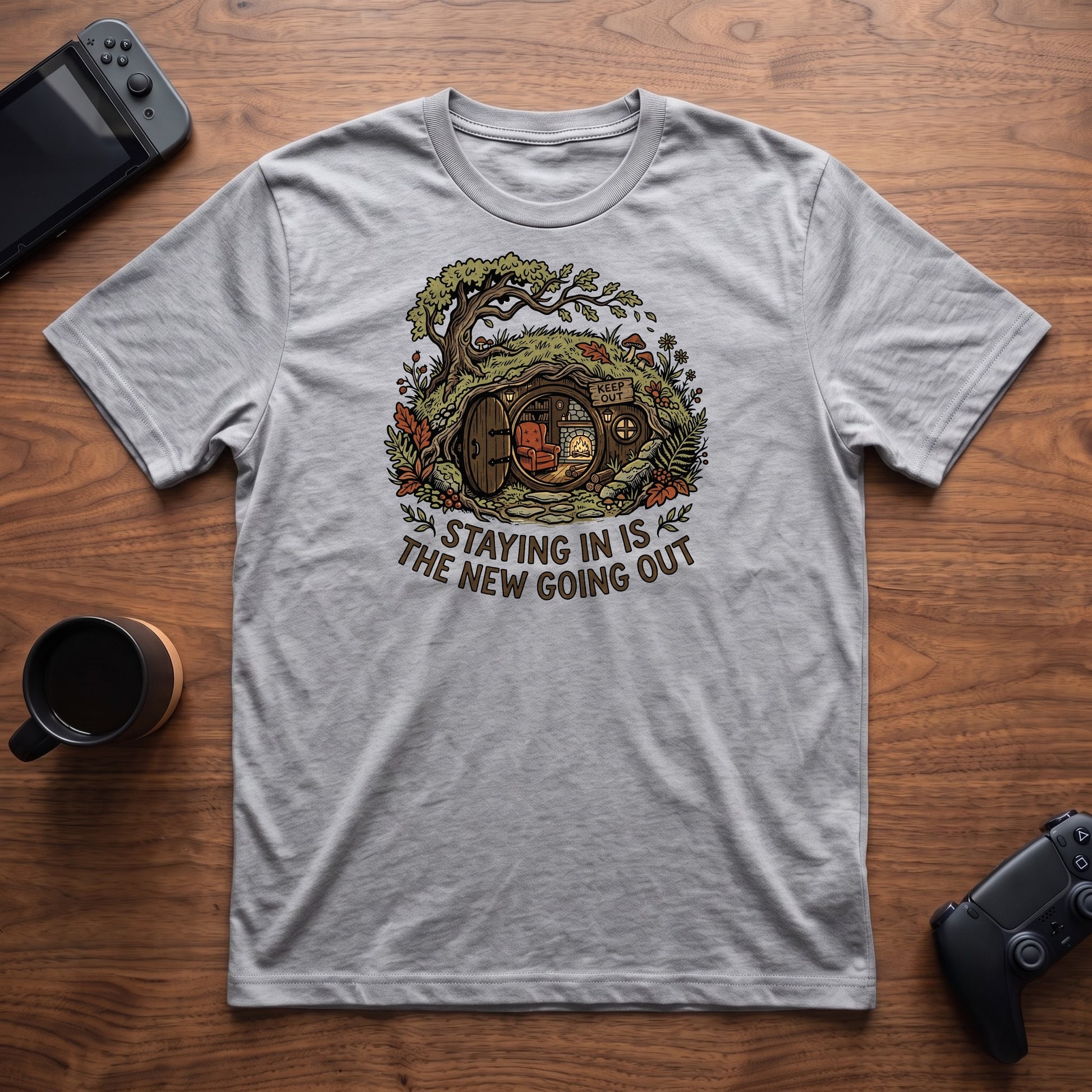 The New Going Out T-Shirt - Sport Grey