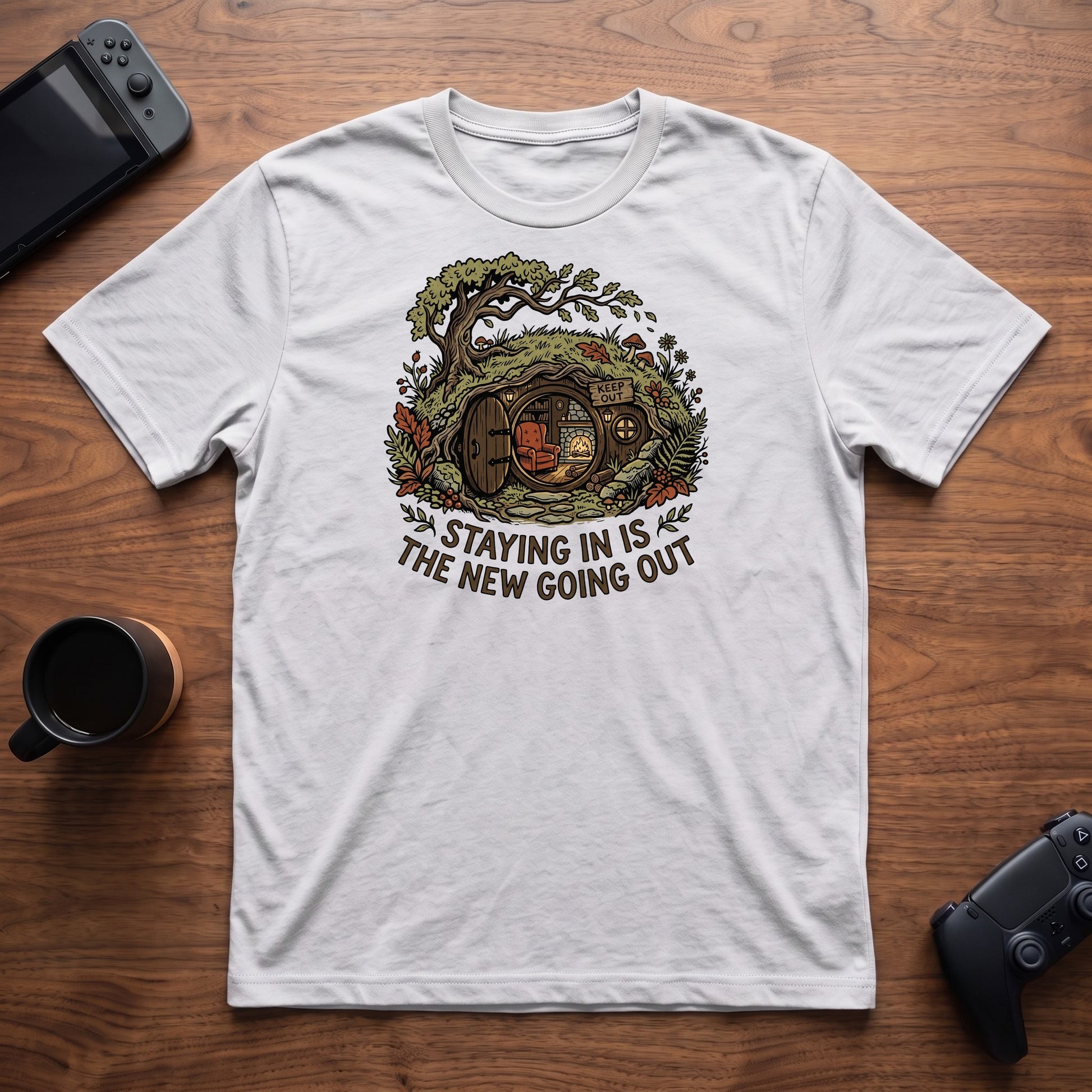The New Going Out T-Shirt - White