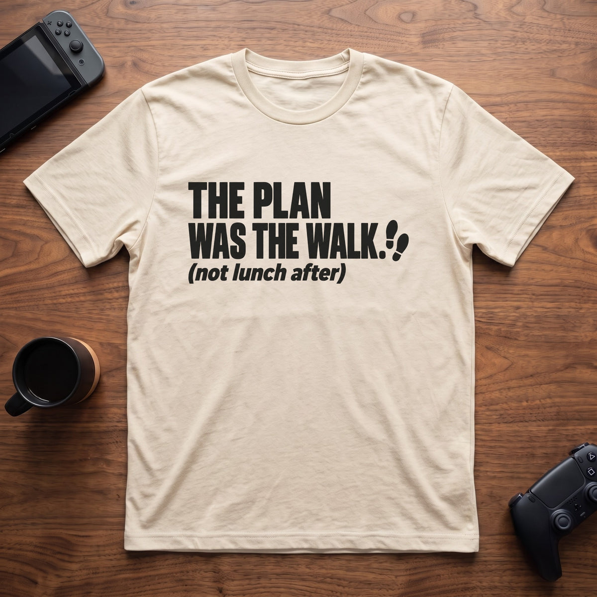 The Walk T-Shirt - Natural
