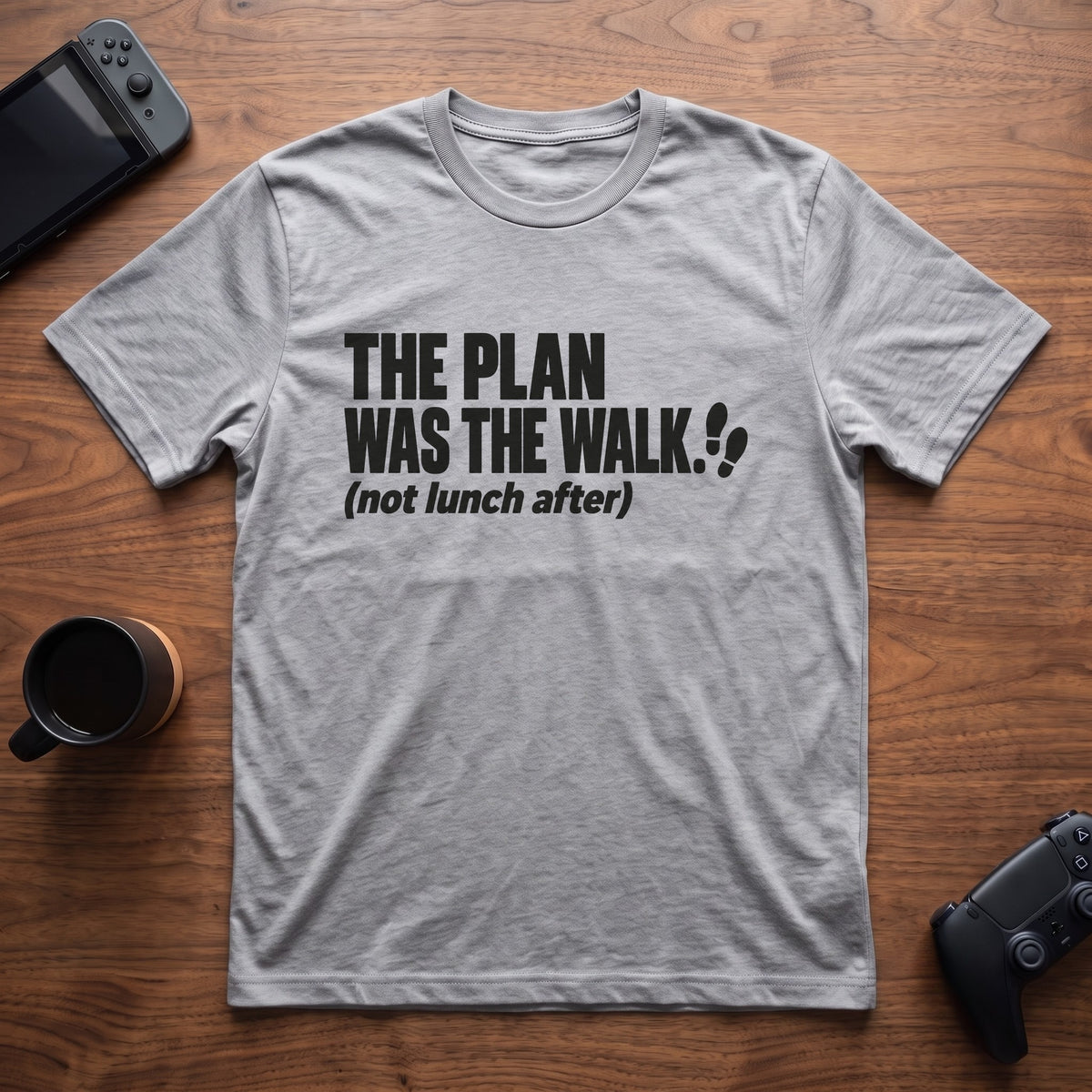 The Walk T-Shirt - Sport Grey