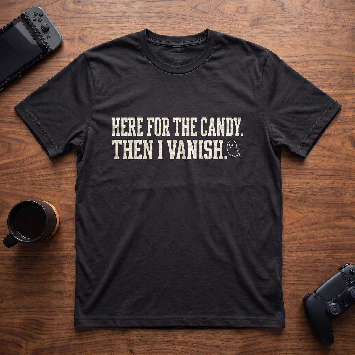 Then I Vanish T-Shirt - Black