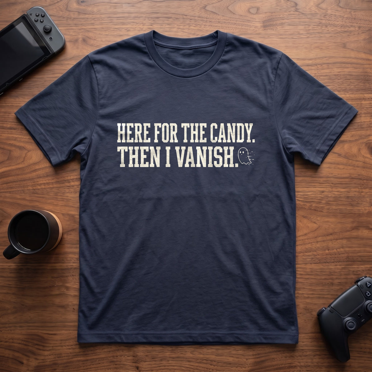 Then I Vanish T-Shirt - Navy