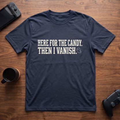 Then I Vanish T-Shirt - Navy