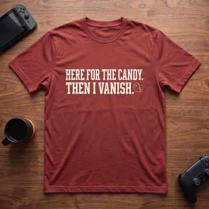 Then I Vanish T-Shirt - Red