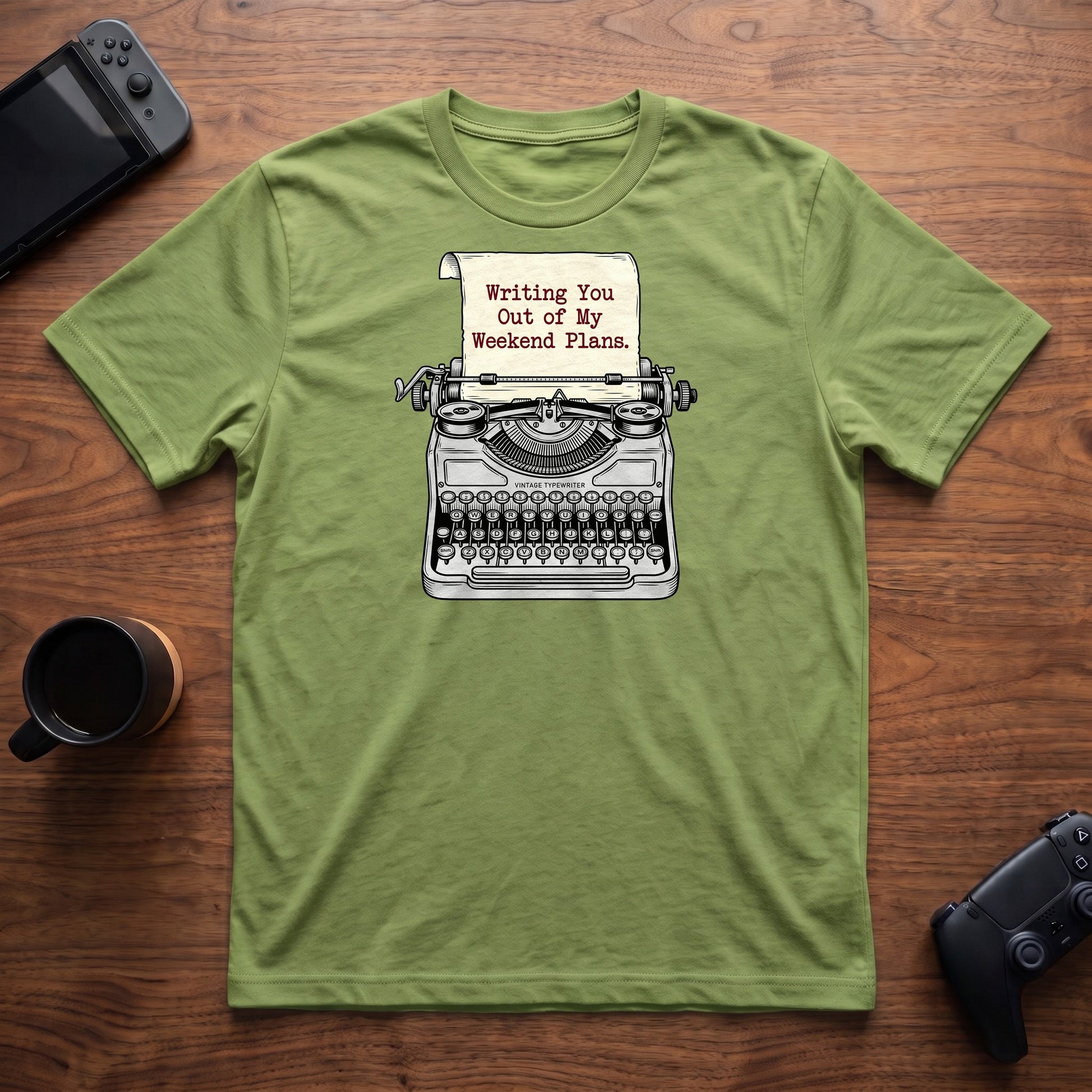 Typewriter T-Shirt - Lime