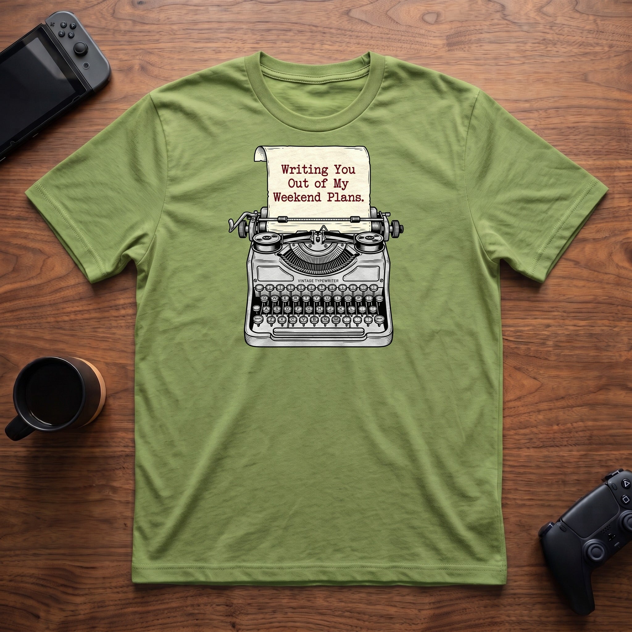 Typewriter T-Shirt - Lime