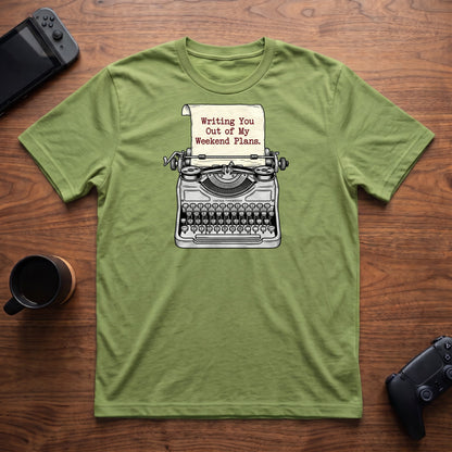 Typewriter T-Shirt - Lime