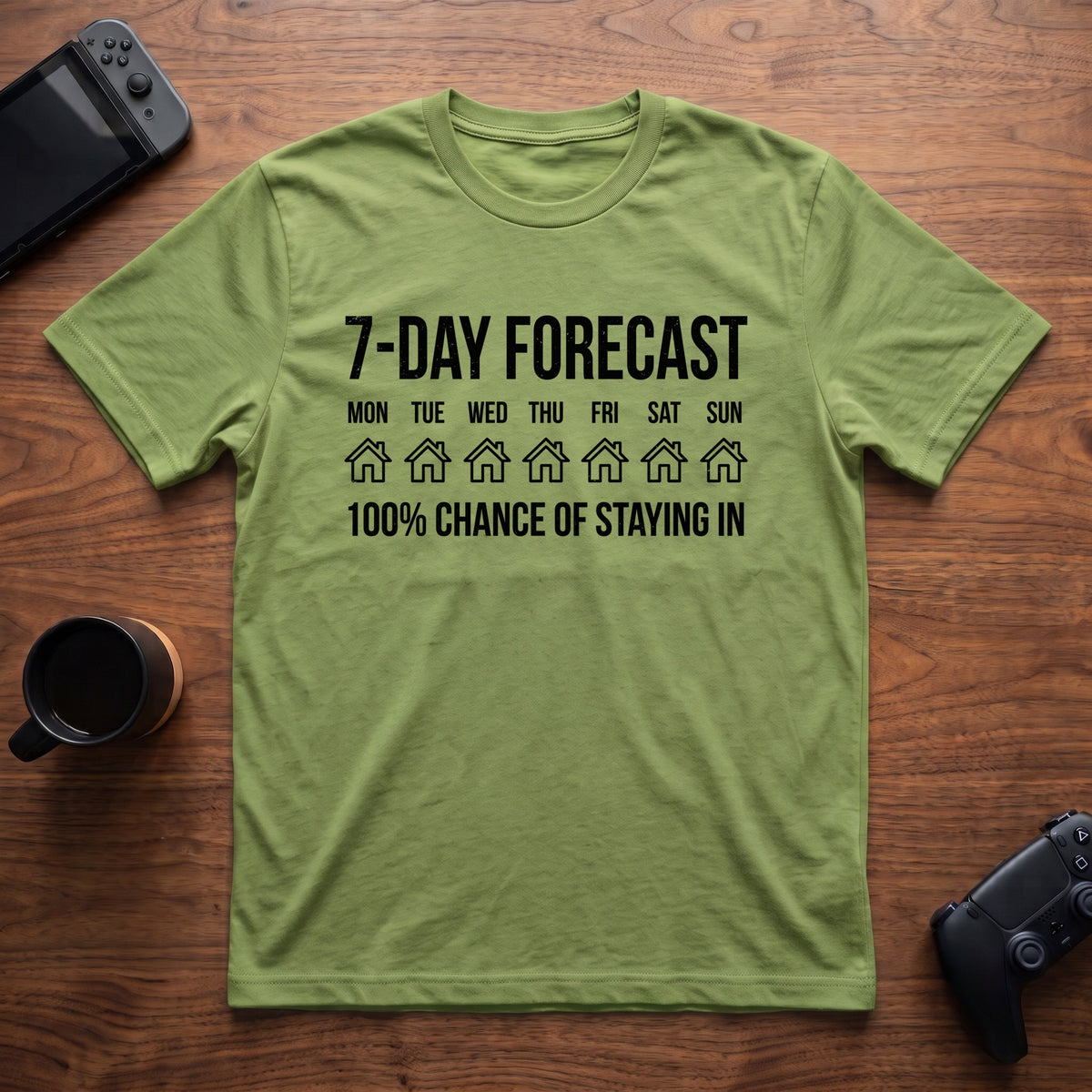 Weather Forecast T-Shirt - Lime