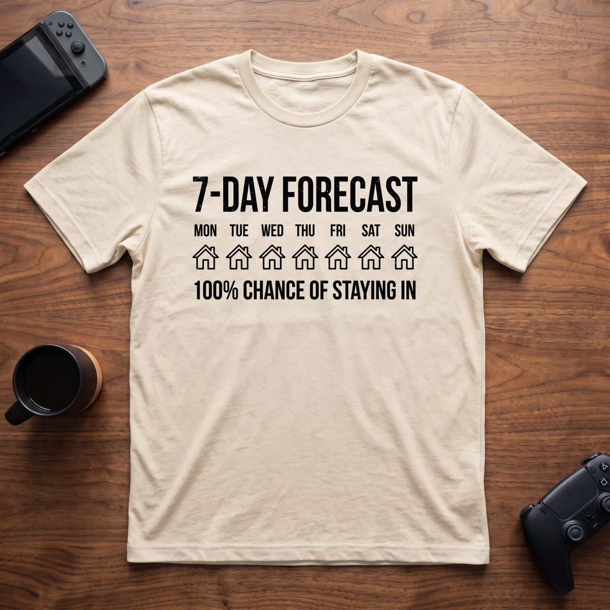 Weather Forecast T-Shirt - Natural