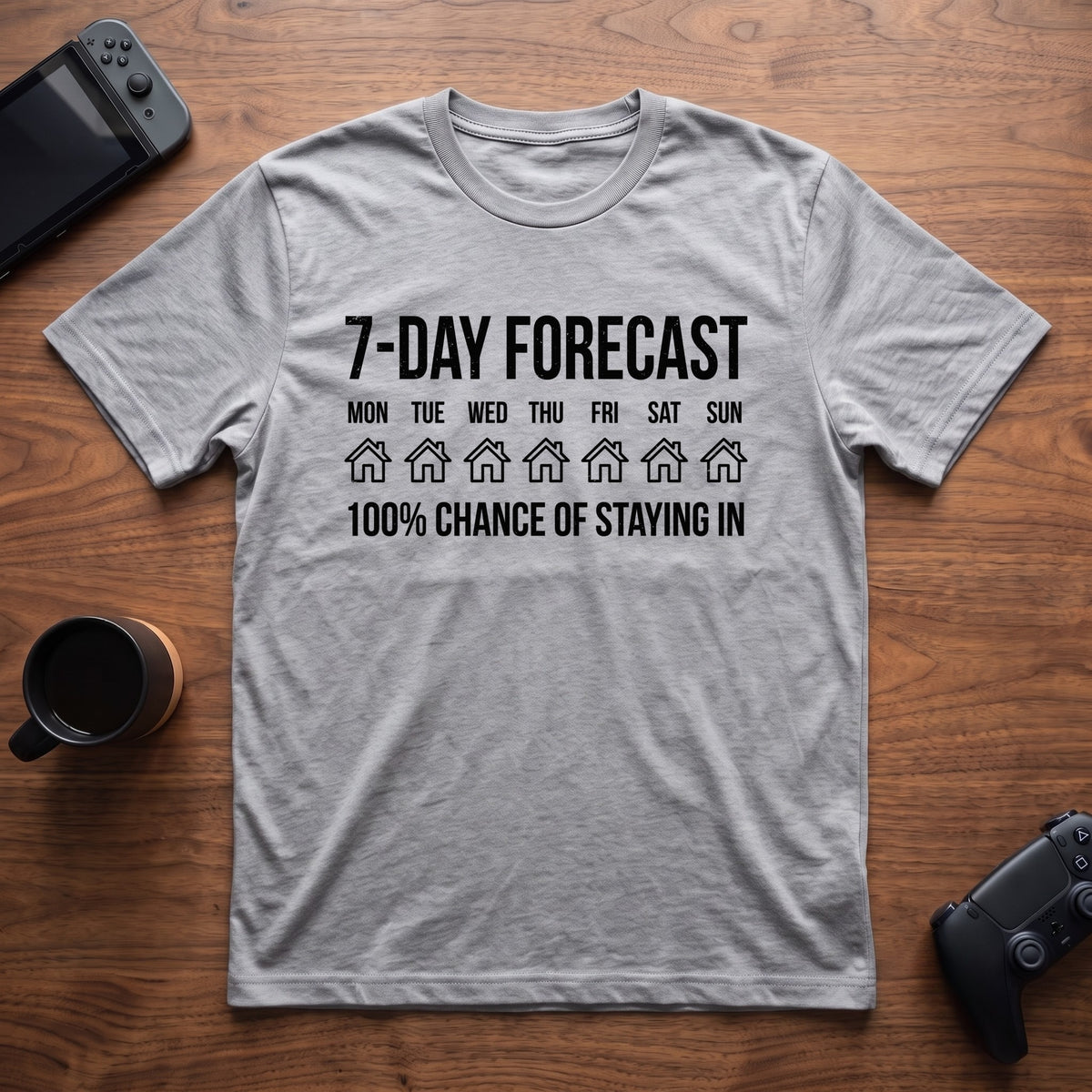 Weather Forecast T-Shirt - Sport Grey