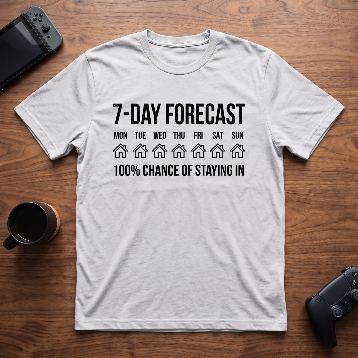 Weather Forecast T-Shirt - White