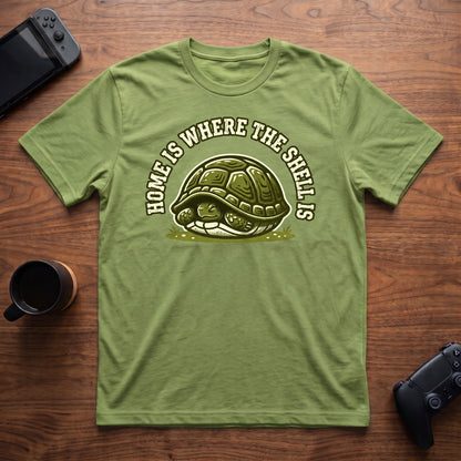 Where The Shell Is T-Shirt - Lime