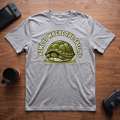 Where The Shell Is T-Shirt - Sport Grey