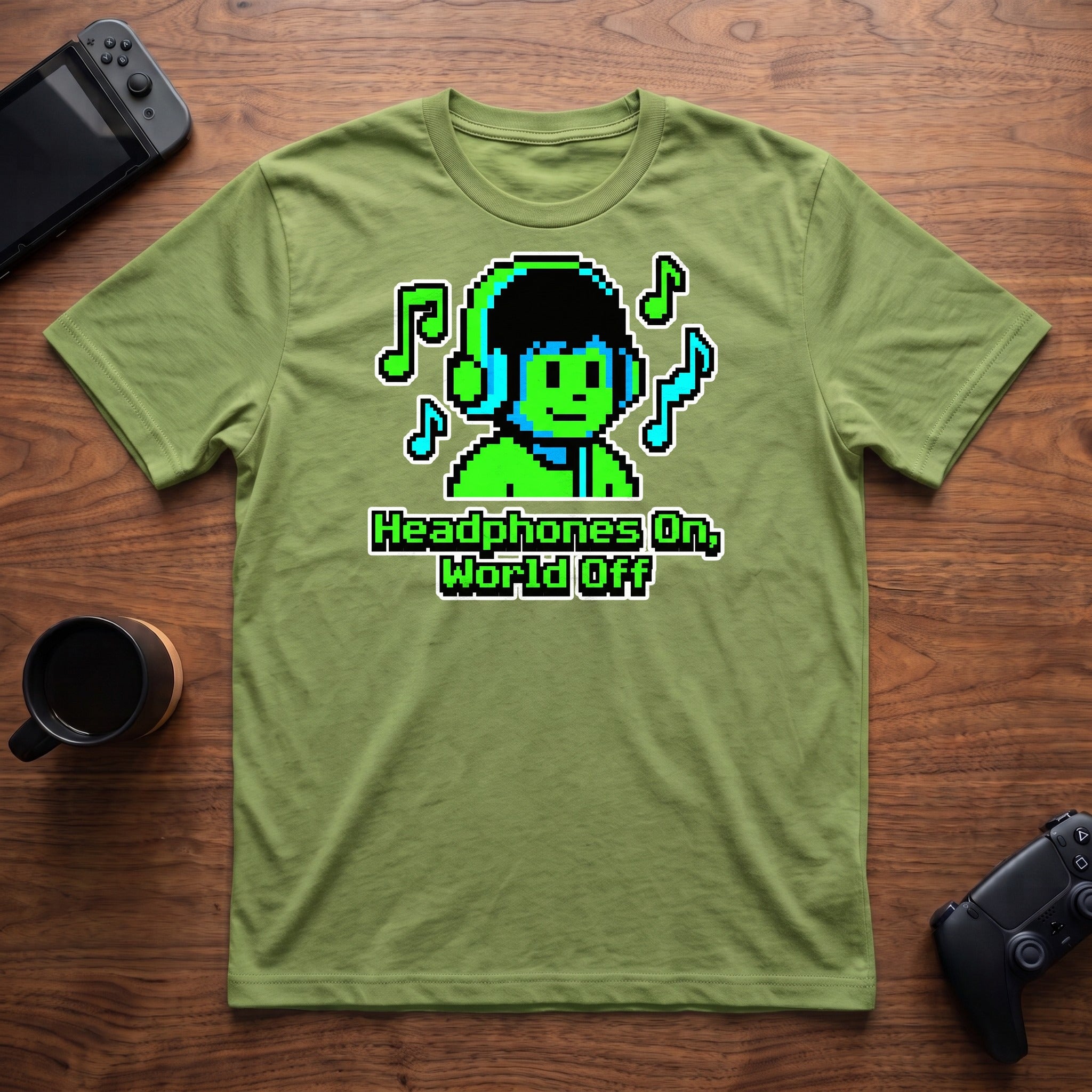 World Off T-Shirt - Lime