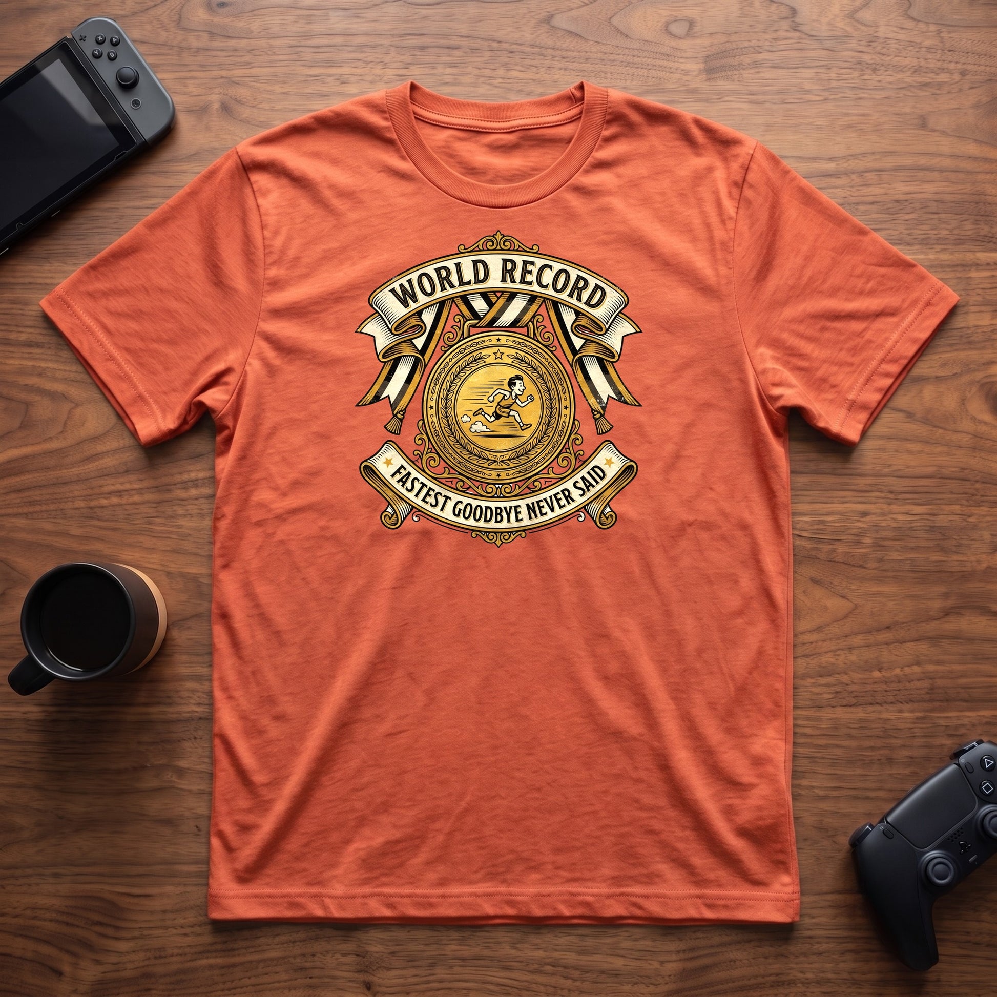world-record-t-shirt - Heather Orange