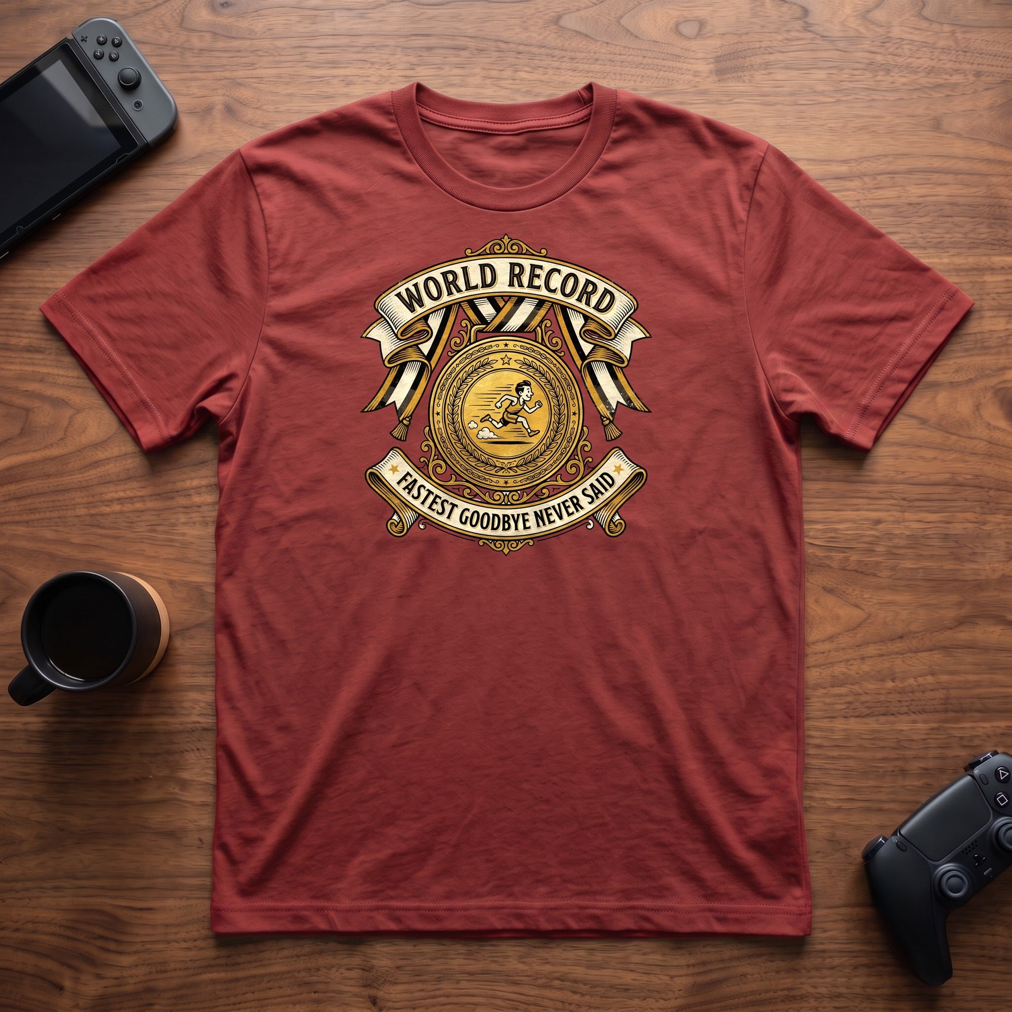 world-record-t-shirt - Red