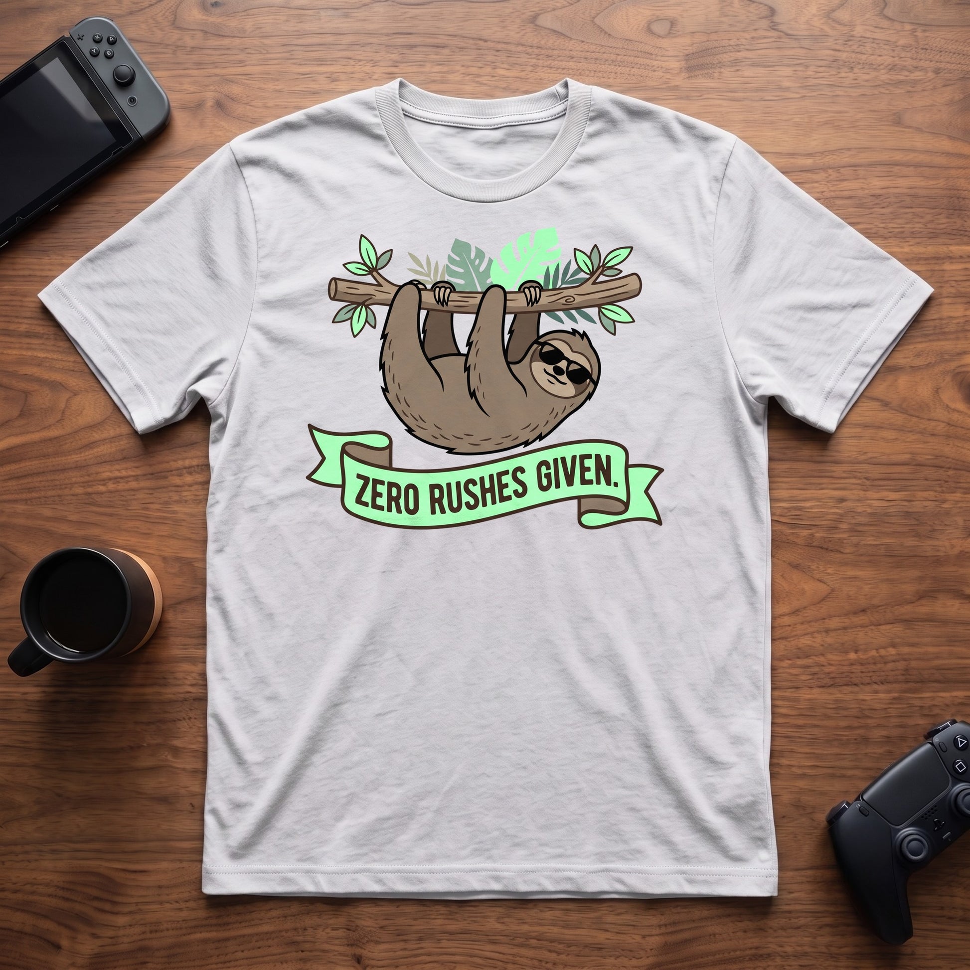 Zero Rushes Given T-Shirt - White
