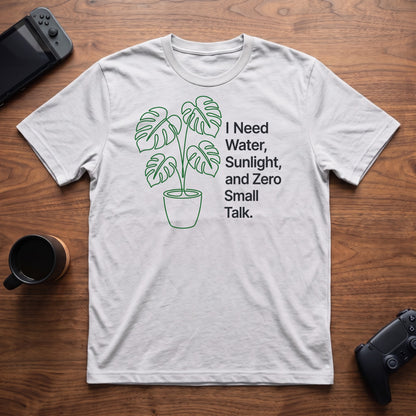 Zero Small Talk T-Shirt - White